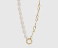 Pearl Paperclip Chain