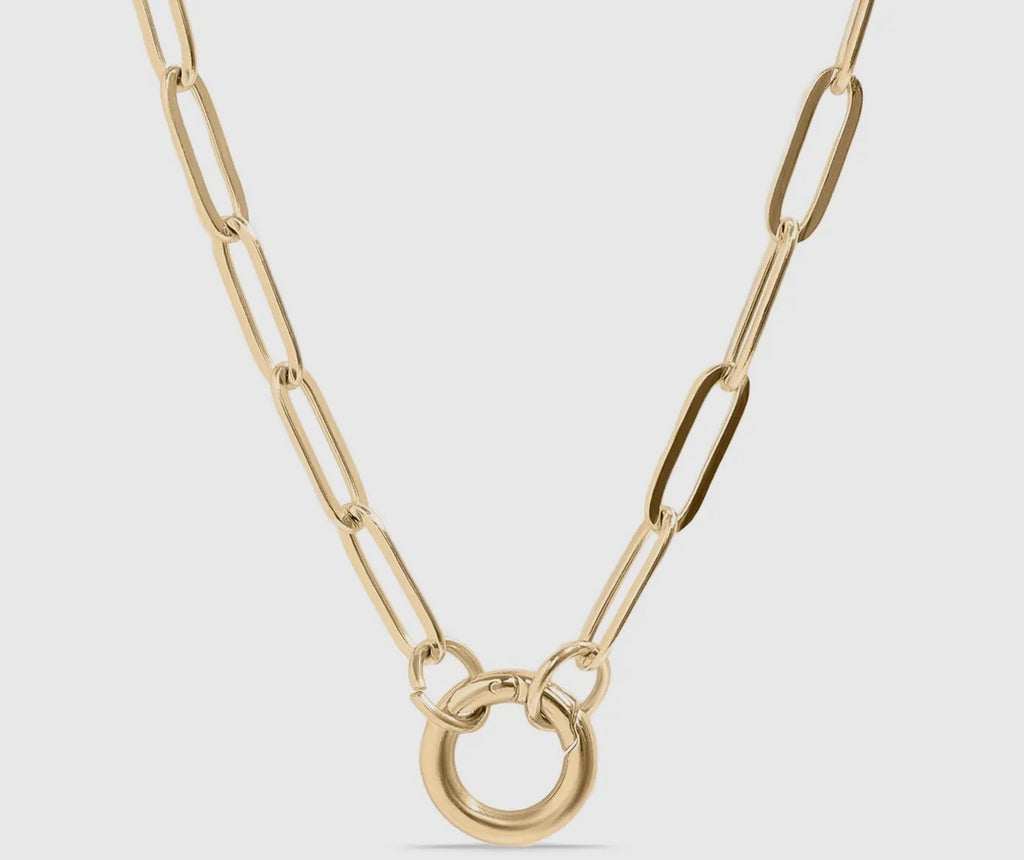 Paperclip Carabiner Chain