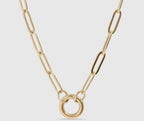 Paperclip Carabiner Chain