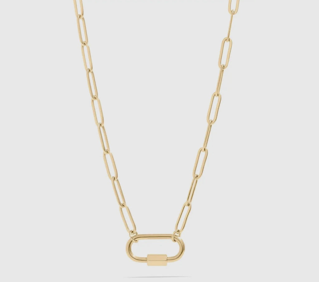 Paperclip Carabiner Chain
