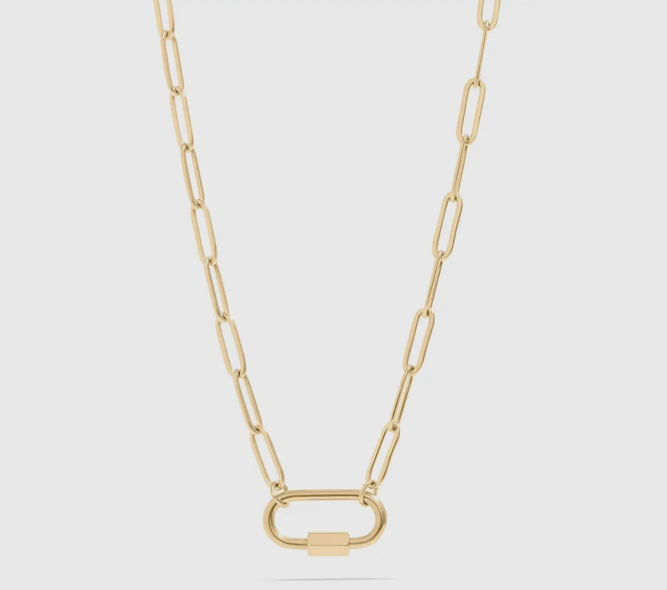 Paperclip Carabiner Chain
