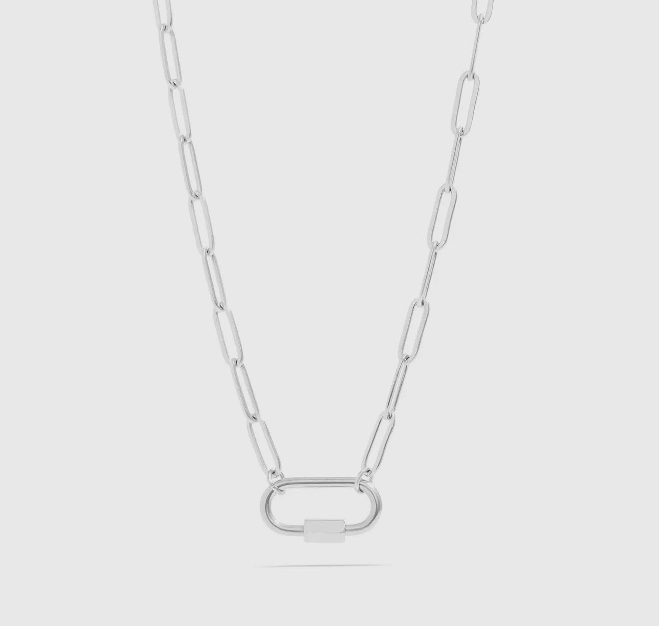 Paperclip Carabiner Chain
