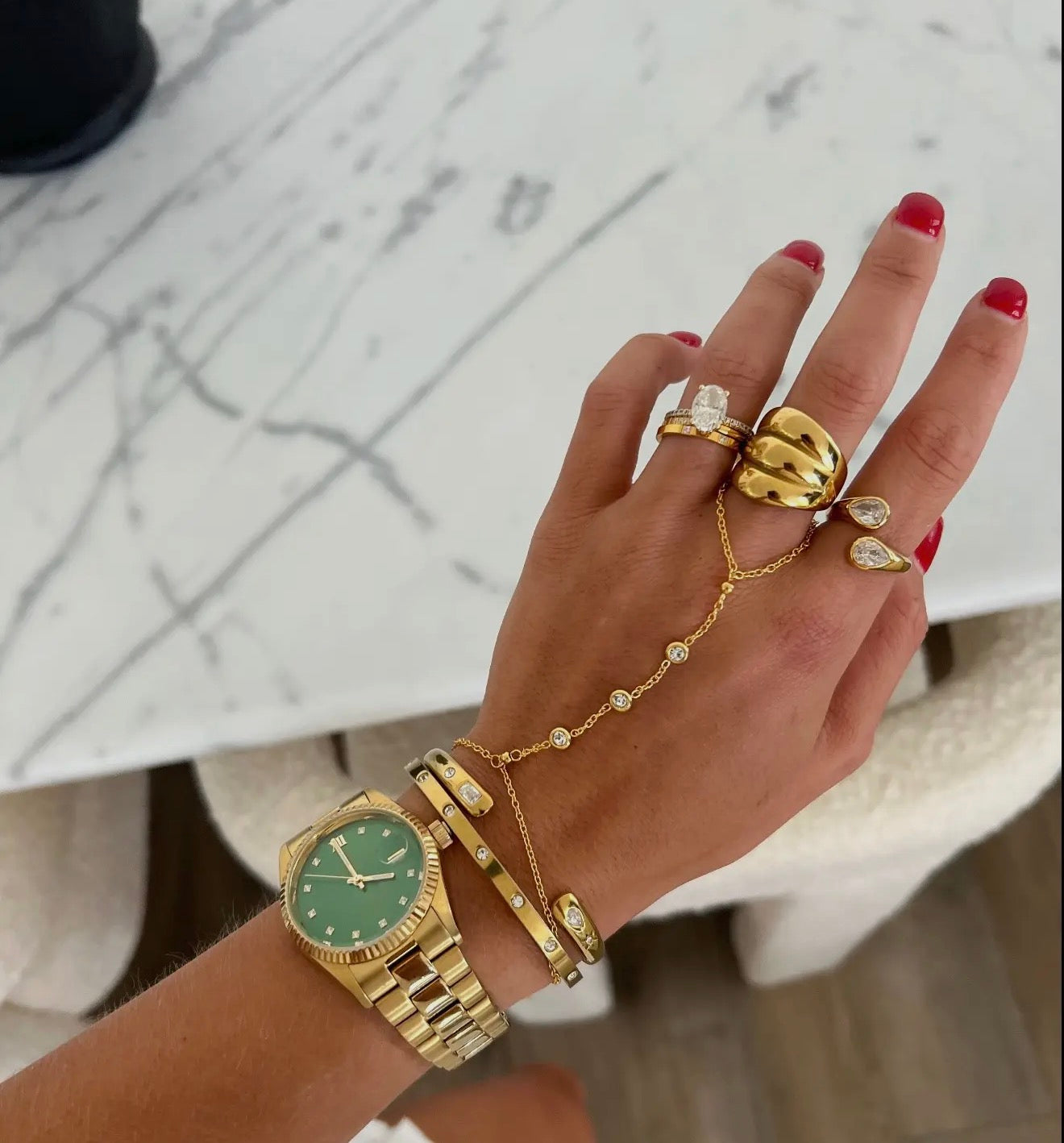 Luxe Hand Chain
