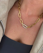 Sparkle Linked Necklace